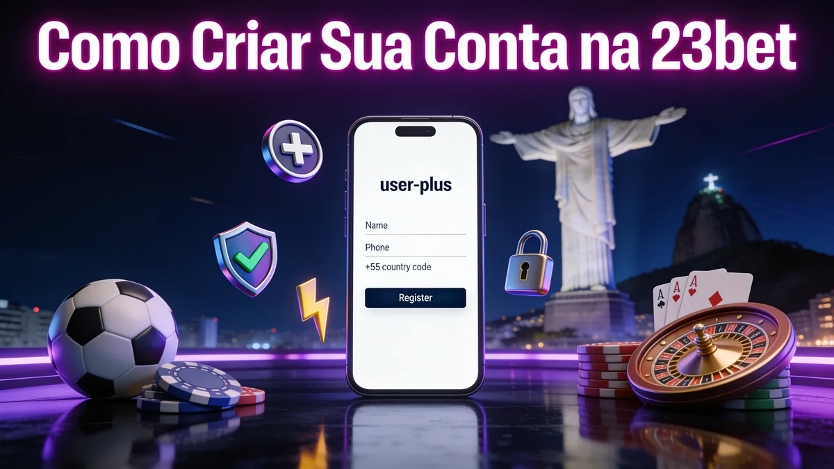Como Criar Sua Conta na 23bet: 23bet guide for players in Brazil